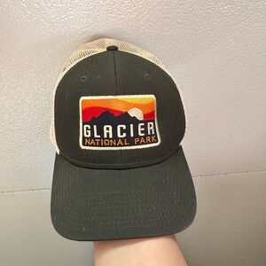 Glacier National Park Montana Trucker Hat OS